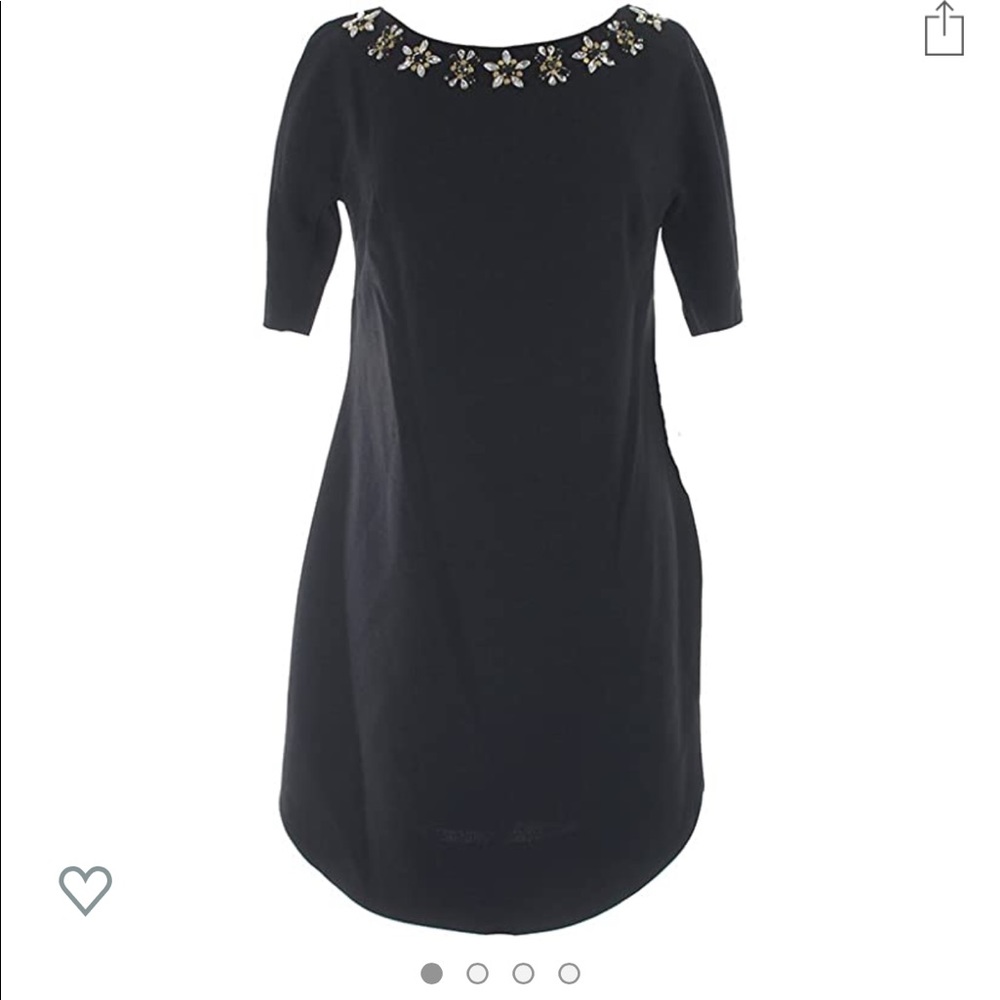 Vince Camuto shift dress with embellished neck - Picture 1 of 8